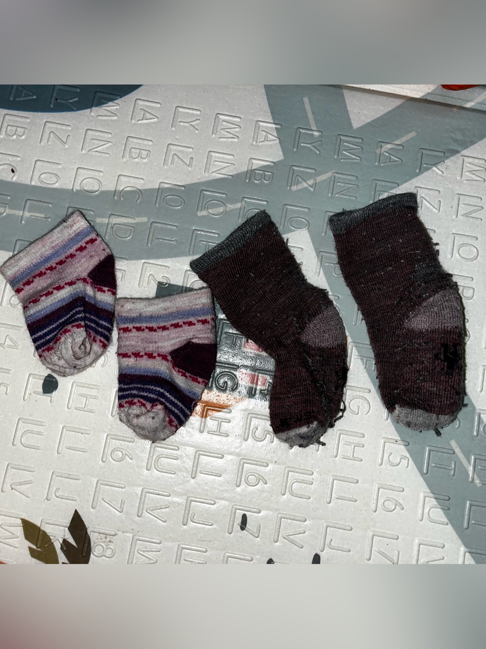 Two Pairs of Baby Smartwool Socks